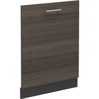 Vicco Frontblende R-Line, Edelgrau/Anthrazit, 60 cm ohne Arbeitsplatte (1 St)