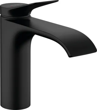 Hansgrohe Waschtischmischer 110 Vivenis ohne Ablaufgarnitur mattschwarz, 75022670 75022670