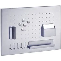 Zeller Present Memoboard, aus Edelstahl