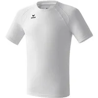 Erima T-Shirt Basic Performance (100% Polyester, Mesh-Einsätze) weiss Herren