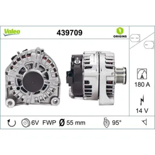 Valeo Lichtmaschine 180A BMW 3er 5er X1 X3 439709