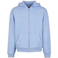URBAN CLASSICS Strickpullover Urban Classics Fluffy Zip Cardigan (1-tlg)