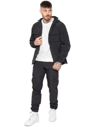Enzo Milano | Herren Poly Cargo Trainingsanzug Set