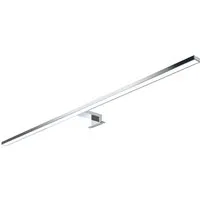 kalb LED Spiegelleuchte 100cm LED Badleuchte Badlampe Spiegellampe 230V, verchromt, warmweiß