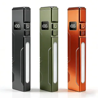 Bikight X729 1000LM RGB Moonbox Flashlight High Lumens EDC Flat Magnetic UV Light with Battery Display Type-C Rechargeab