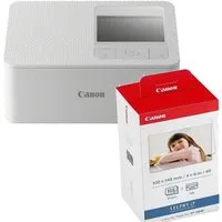 Canon Selphy CP1500 Drucker weiß + KP-108 IN Fotodrucker