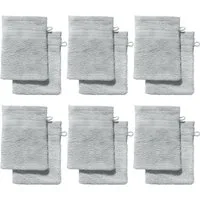REDBEST Waschhandschuh Waschhandschuh "Chicago" 12er-Pack, Frottier, Walk-Frottier Uni