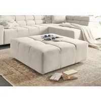 Home affaire Polsterhocker Ancona, Polsterhocker passend zum Sofa, Breite 107 cm, passend zur "Ancona"-Polsterserie, auch in Cord + Easy Care