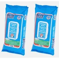 Blue Wonder Blue Wonder Hygienetücher 144 Stück Reinigungstücher (144-tlg)