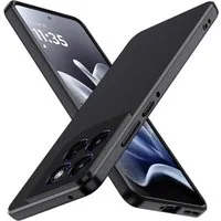 CoolGadget Handyhülle Black Series Handy Hülle für Motorola Edge 70 6,67 Zoll, Edle Silikon Schlicht Robust Schutzhülle für Motorola Edge 70 Hülle
