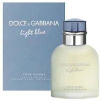 DOLCE & GABBANA Eau de Toilette Light Blue Pour Homme, Glasflakon, Parfüm EDT, Herrenduft