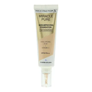 Miracle Pure Fond De Teint Améliorant La Peau Hydratation 24h Spf30 #76-doré Chaud 30 ml