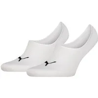 PUMA Füßlinge PUMA UNISEX HIGH CUT FOOTIE 2P (2 Paar) No-Show-Socks, Silikon in der Ferse für optimalen Halt