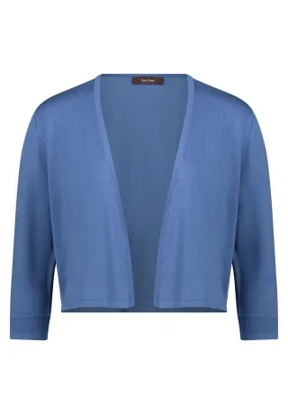 Vera Mont - Sommer-Strickjacke Persian Blue - Gr. - XL