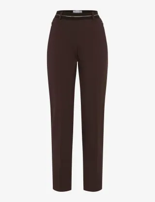 Raphaela by Brax Damen Schlupfhose Style CILLY DARK CHOCOLATE, dunkelbraun, Gr. 42K