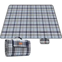 Picknickdecke Picknickdecke 200 x 200 cm Campingdecke Wasserdicht, 3 Schichten, Sekey, Campingdecke Wärmeisoliert mit Wasserdichter Unterseite