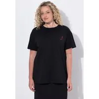 Angel of Style T-Shirt T-Shirt Boxy Fit Chili-Rückenprint mit Zierperlen