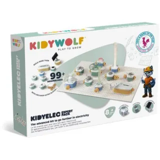 Kidywolf Elektrizität- Experimentierkasten 18-tlg.