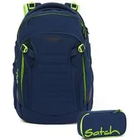 Satch Schulrucksack Match (2tlg., inkl. Schlamperbox)
