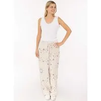 Zwillingsherz Stoffhose "Paisley Dreams" Paisley Muster, elastischer Bund mit Kordel, Musselin