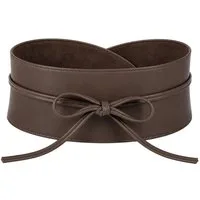 Adel Bags Taillengürtel Damen Bindegürtel Echtleder Obi Taillengürtel breit viele Farben Echtleder, Bindegürtel, Obi-Gürtel, weiche Velours-Innenseite