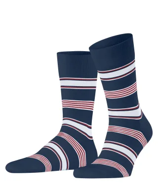 FALKE - FALKE Marina Stripe Herren royal blue - Gr. - 47.5