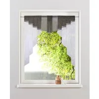 OTTO home Kuvertstore Sinan (1 St), Stangendurchzug, transparent, Kräuselbandaufhängung
