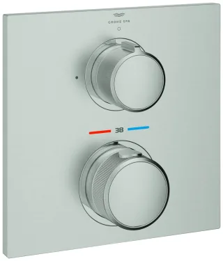 GROHE Thermostat Allure 19380_2 1 ASV FMS für Rapido SmartBox supersteel, 19380DC2 19380DC2