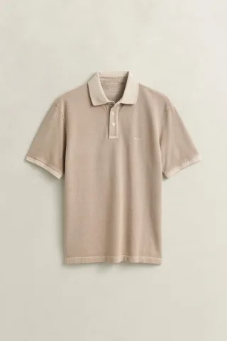GANT - Sunfaded Poloshirt oat beige - Gr. - M