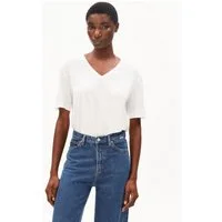 Armedangels T-Shirt V-NECK T-Shirt aus TENCEL™ Lyocell Mix Loose Fit