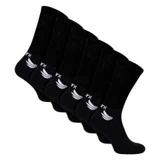 6er-Pack Herren Bambus Sportsocken | Verstärkte Ferse & Zehen Atmungsaktive Socken