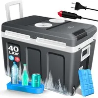 KESSER Kühlbox, 40 l, Thermo-Elektrisch Warmhalten & kühlen -18 bis 65° C für Auto & Camping