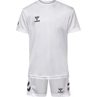 hummel T-Shirt & Shorts HMLLOGO SET KIDS (Set, 2-tlg., 2) 2-teiliges Set aus T-Shirt und Shorts, pflegeleicht, für Kinder