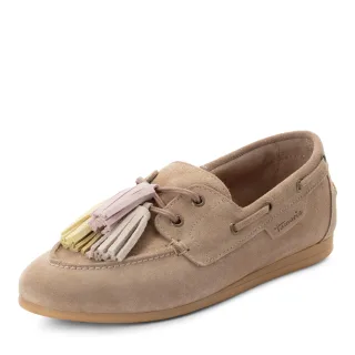Tamaris - Da.-Schnürer taupe comb - Gr. - 38