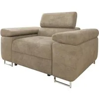 MIRJAN24 Sessel Torezio, Einstellbare Kopfstützen, 134x102x70-90 cm