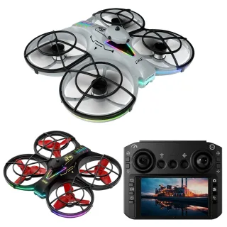 RH830 WiFi FPV with 4.3inch LCD Screen Controller 720P HD Dual Camera Optical Flow Hover Automatic Obstacle Avoidance Da