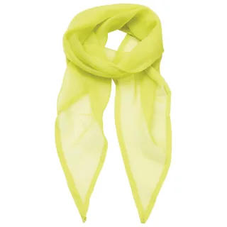 Premier - "Colours" Schal für Herren/Damen Unisex (Limone)