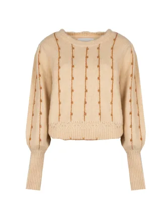 Silvian Heach Pullover Kuina Damen beige