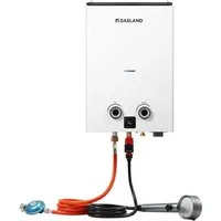 GASLAND Durchlauferhitzer Go Shower Series Durchlauferhitzer G10, Ultraflacher 10L Gas-Warmwasserbereiter für Camping & Outdoor, 50mbar