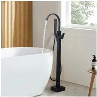 HOMELIVE Standarmatur Standarmatur Freistehende Armatur Badewannenarmatur Wannenarmatur (Set) Freistehende Badewannenarmatur,Wasserhahn Bad,Messing