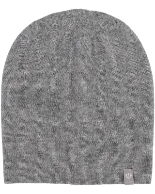 fraas - Mütze Strickmütze aus Kaschmir grey - Gr. - OS