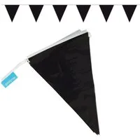 Goodymax Hängedekoration Wimpelkette 10 m, 20 Wimpel a 20 x 30 cm Girlande Fähnchen