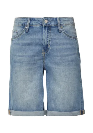 s.Oliver Red Label - Bermuda-Jeans Karolin : Regular Fit blau - Gr. - 42