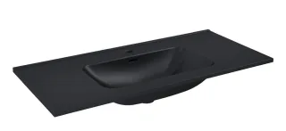 Cosmic Wish Waschtisch mit Integriertem Becken, schwarz matt, WJC780M2100108 WJC780M2100108
