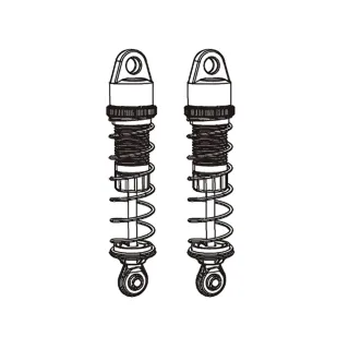 MJX 12212 RC Car Original Parts Front/Rear Shock Absorbers P12510 P12500