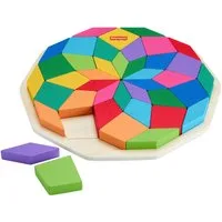 Fisher-Price® Konturenpuzzle Mandala-Puzzle, 40 Puzzleteile