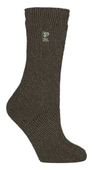 Herren Kniestrümpfe zum Angeln | Wärmehalter | Thermische Outdoor lange Fischersocken für den Winter - Waldgrün