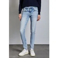 STREET ONE Gerade Jeans Middle Waist