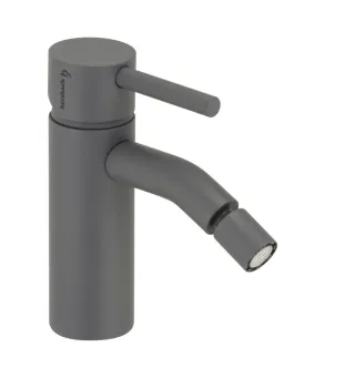Herzbach DEEP GREY Bidet-Einlochbatterie, 23.233600.1.06 23.233600.1.06