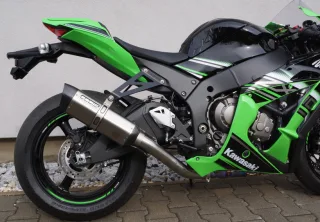 Bodis Ersatzrohr Vorschalldämpfer + Auspuffhalter Edelstahl Kawasaki ZX-10R Bj. 2016-2018